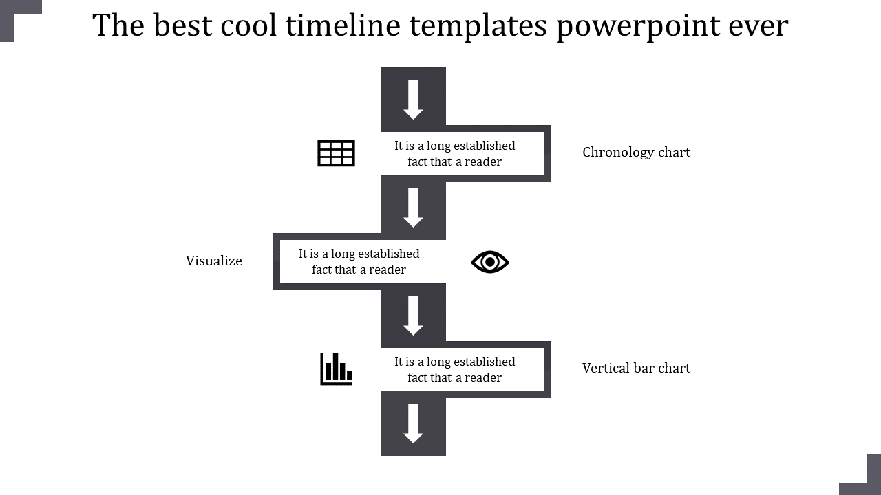 Simple Cool Timeline PowerPoint Template and Google Slides